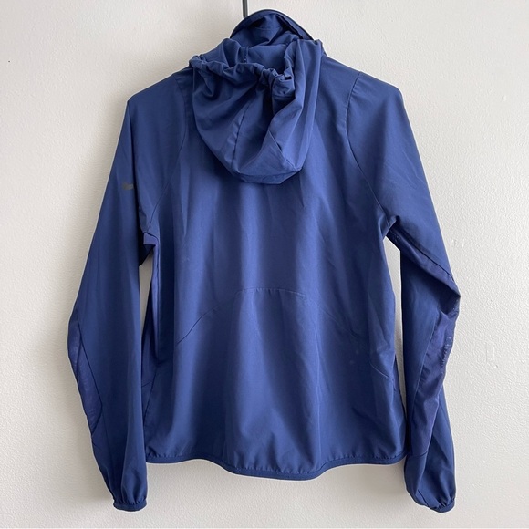 Nike Dri-Fit Workout Jacket Navy Athletic Lightweight Coat Full Zip Women’s M - Picture 5 of 13